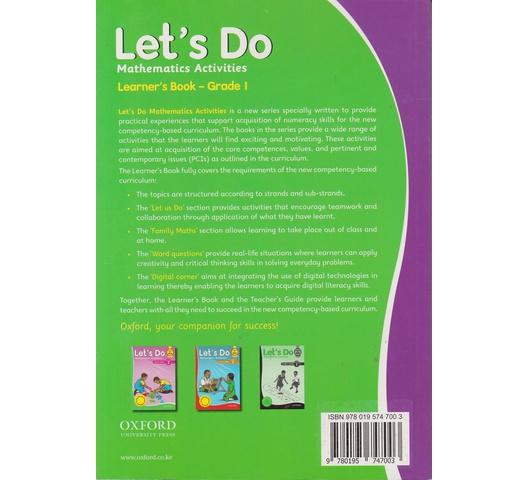 Let's do Mathematics Activities Grade 1 (Approved)