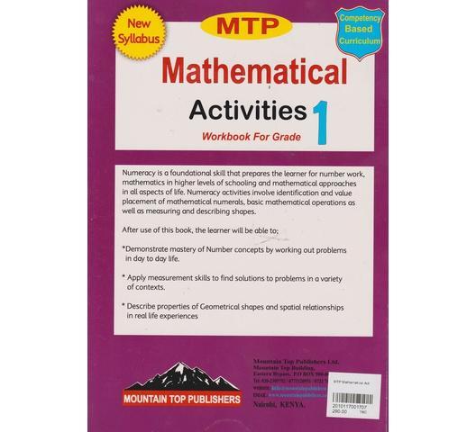 MTP Mathematical Activities Grade 1 (Approved)