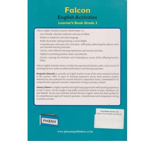 Phoenix Falcon English activities Grade 3 (Approved)