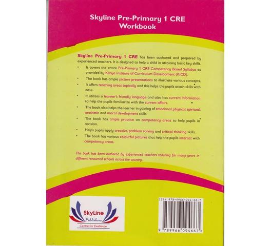Skyline CRE Workbook Pre-Primary 1