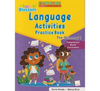 Queenex Blossom Language Activities Practice Pre-Primary 1