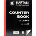 2 QUIRE SLIM COUNTER BOOK