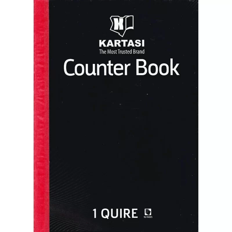 A4 Counter book 1 quaire 96pgs