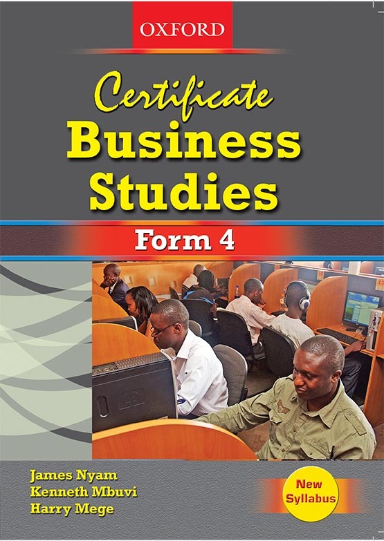 Certificate Business Studies F4 Certificate Business Studies F4