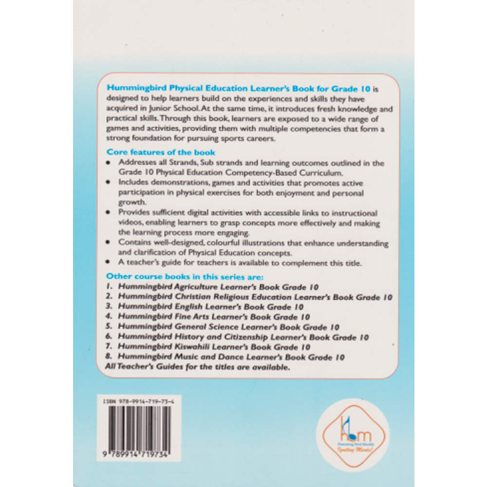 Hummingbird Physical Education GD10 (Rtd)b