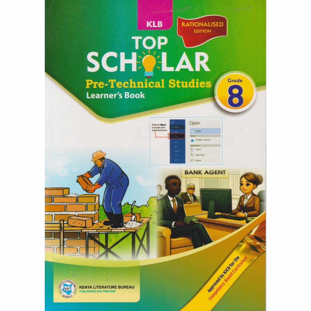 KLB Top Scholar Pre-Technical Studies GD8 (Rtd) KLB Top Scholar Pre-Technical Studies GD8 (Rtd)