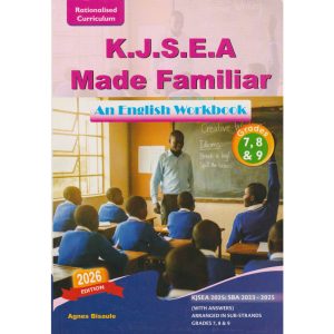 Made Familiar KJSEA English Workbook GD7, 8 & 9
