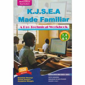 Made Familiar KJSEA Pre Technical Workbook GD7, 8 & 9