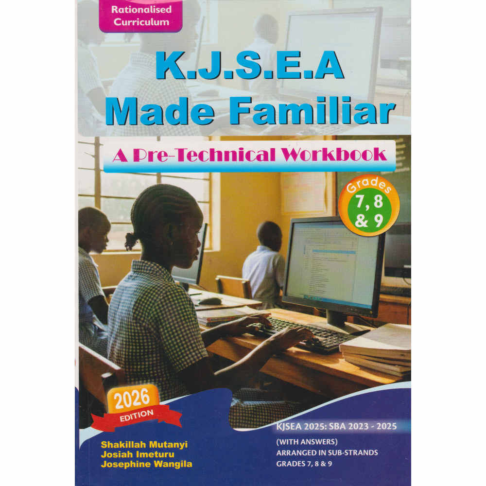 Made Familiar KJSEA Pre Technical Workbook GD7, 8 & 9 Made Familiar KJSEA Pre Technical Workbook GD7, 8 & 9