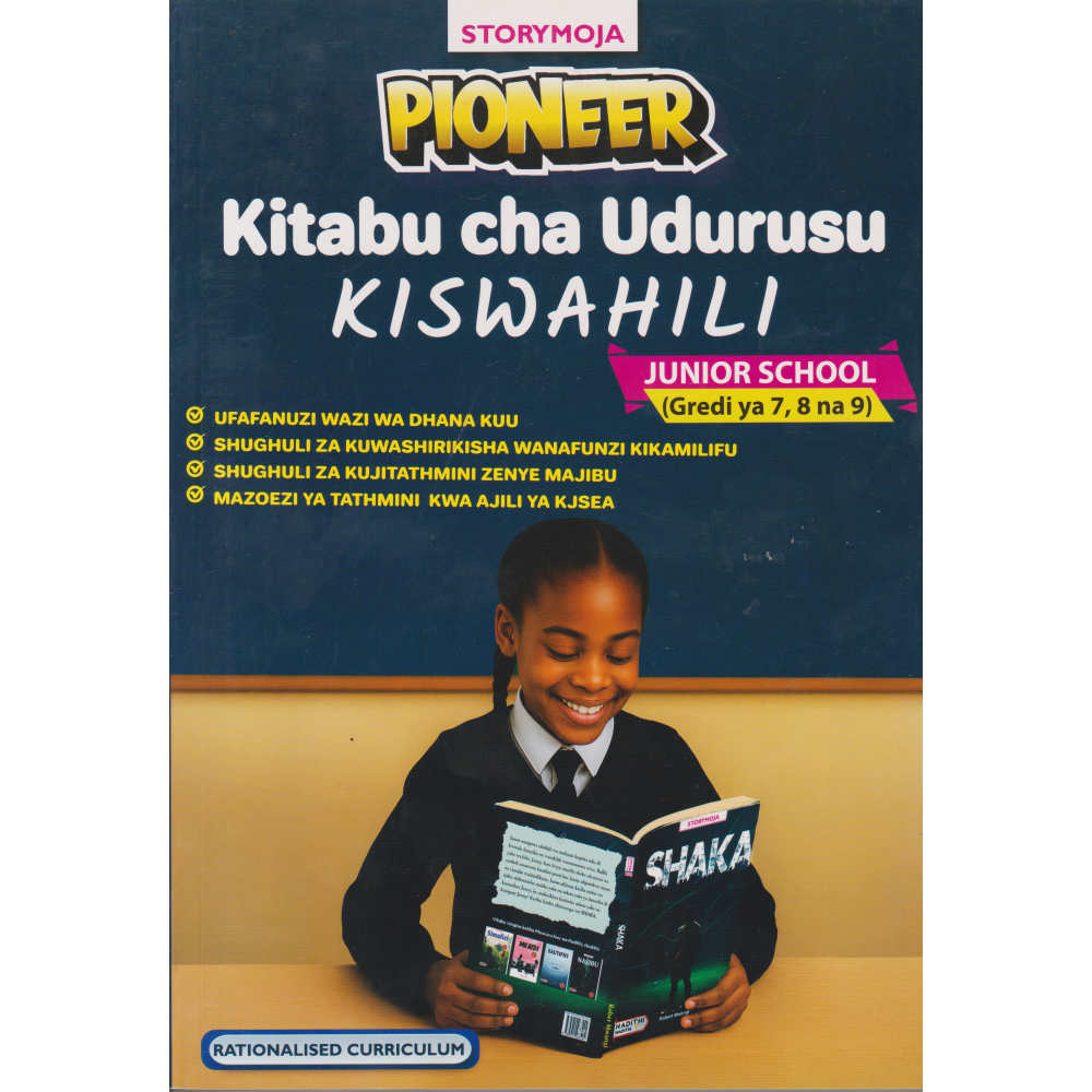 Storymoja Pioneer Kitabu cha Udurusu Kiswahili GD7,8,9 (Rtd) Storymoja Pioneer Kitabu cha Udurusu Kiswahili GD7,8,9 (Rtd)